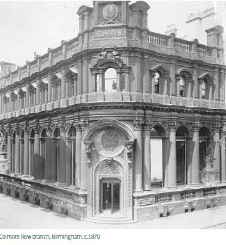 Lloyd’s Bank – founded by Sampson Lloyd ll 1 Lloyds Birmingham branch