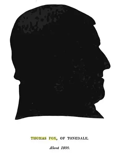 Thomas Thomas (1747-1821 ) - founded Fox Brothers 1 Thomas Fox 1747