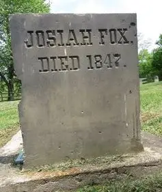 Fox, Josiah (1763-1847) - master constructor for USS Chesapeake 2 Josiah Fox gravestone