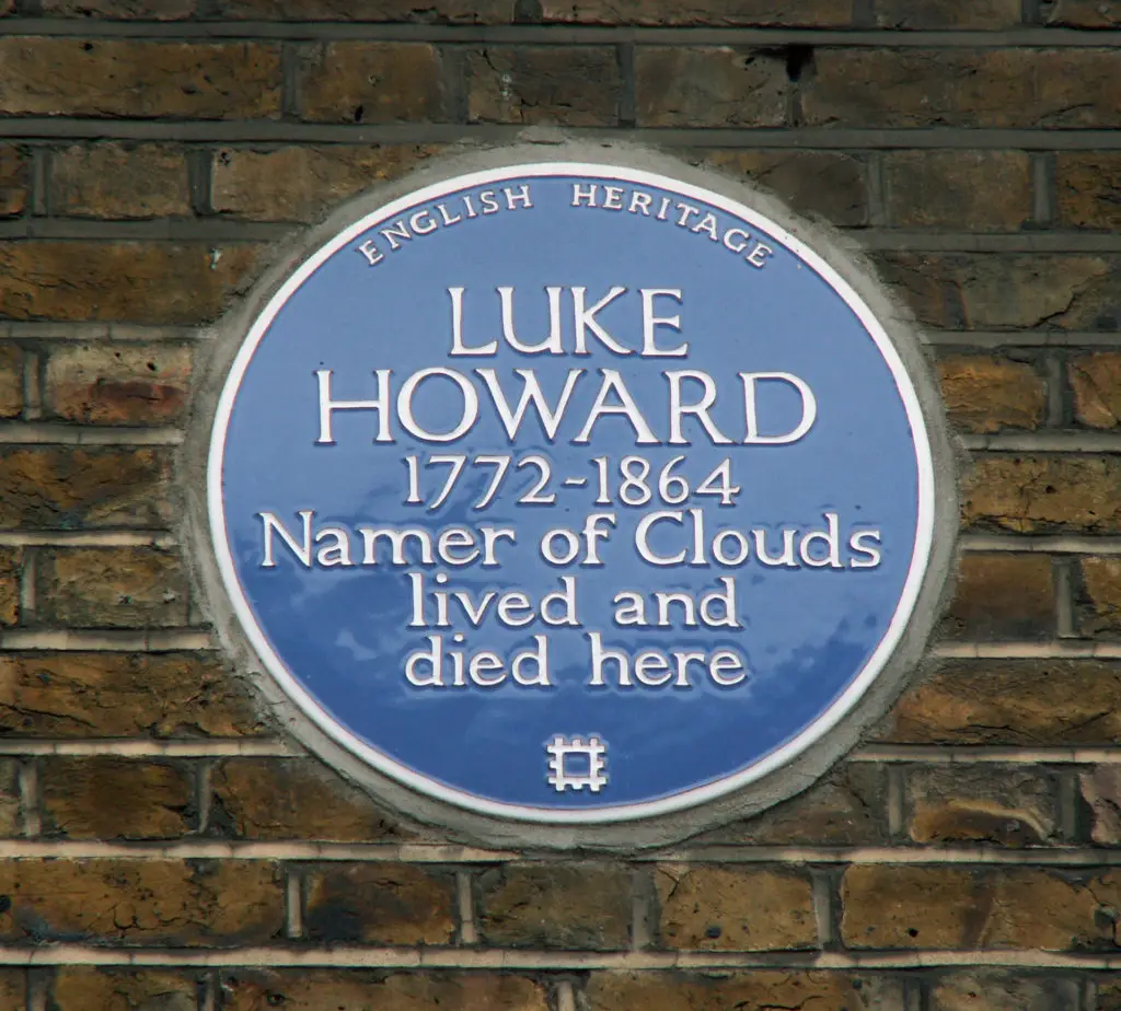 7 Bruce Grove – Luke Howard lived here 2 Luke Howard blue plaque
