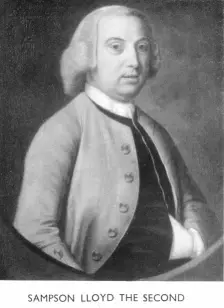 Sampson ll Lloyd (1699-1779) - founder of Lloyd's Bank 1 Sampson Lloyd ll 1699